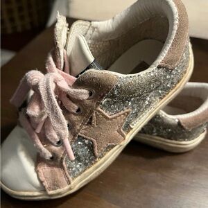 Glitter Star Kids Shoes - Vintage Havan